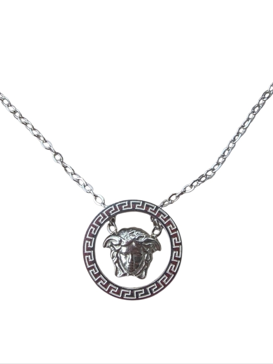 Versace Jewelry - Silver Versace Medusa Pendant Necklace